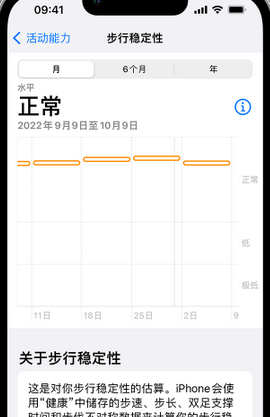 崇左iPhone手机维修如何在iPhone开启'步行稳定性通知'