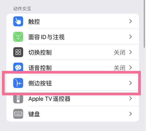 崇左苹果14维修店分享iPhone14 Plus侧键双击下载功能关闭方法 