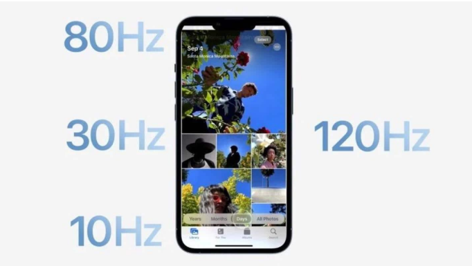 崇左苹果14维修分享iPhone 14有高刷吗 