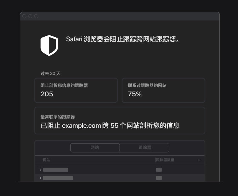 崇左苹果手机维修分享如何在 Safari 浏览器中查看和打开隐私报告 